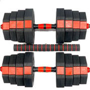 FitNord Justerbart Manual- og Pumpe-sett, Vinyl 30 kg 1