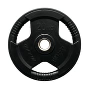 Vektplate 20 kg, FitNord Tri-Grip Svart G2 1