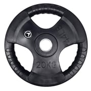 Vektplate 20 kg, FitNord Tri-Grip 1