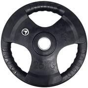 Vektplate 25 kg, FitNord Tri Grip 1