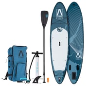FitNord Aqua 330 SUP-brettsett, G2 KEMI (hvit-svart), med glassfiberåre 1