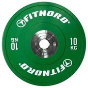FitNord Competition Bumper Vektplate 10 kg 1