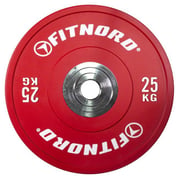 FitNord Competition Bumper Vektskive 25 kg 1