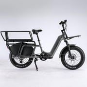 FitNord Cargo 350 Longtail Elsykkel, grå