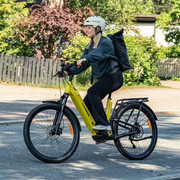 FitNord Ava 700FS Elsykkel, gul 6