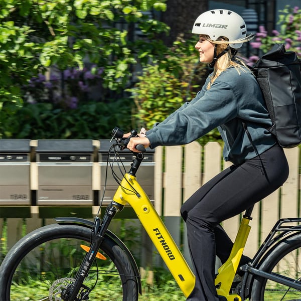 FitNord Ava 700FS Elsykkel, gul 5