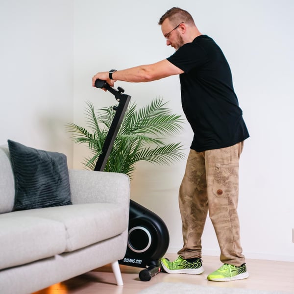 FitNord Oceans 200 Romaskin + Remskive med bicep- og trisepscurl 8