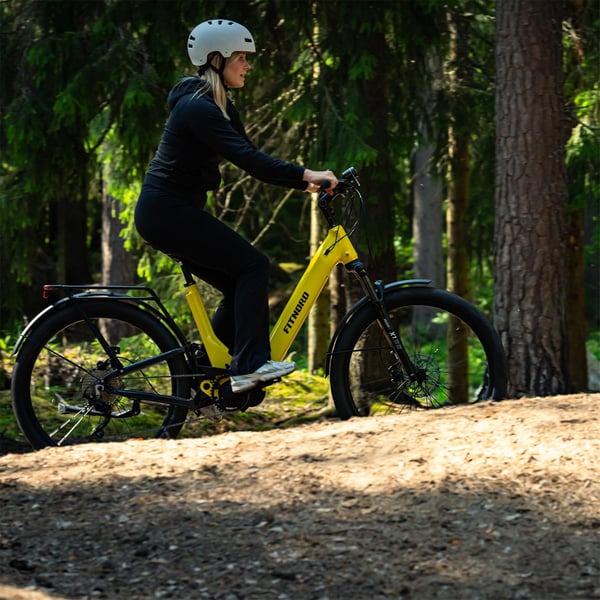 FitNord Ava 700FS Elsykkel, gul 2