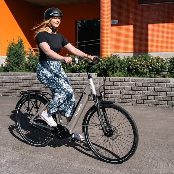 FitNord Classic 500 Elsykkel 2024, rød (630 Wh batteri/80 Nm) 2