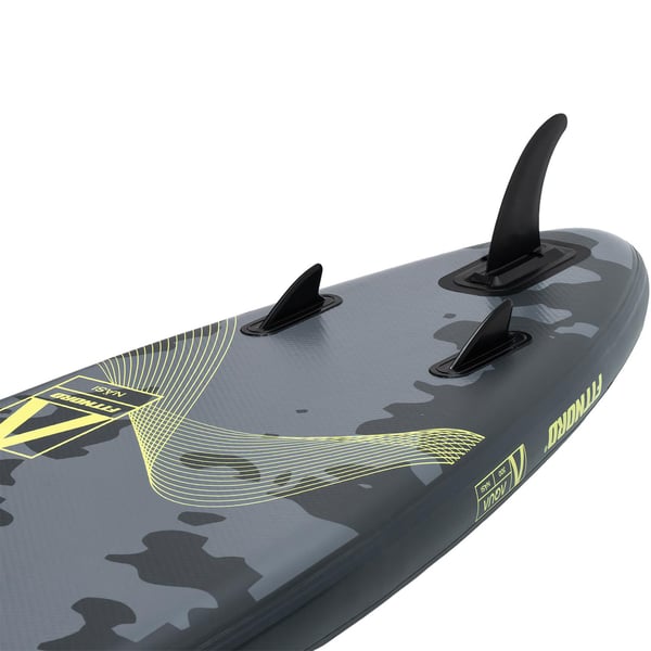FitNord Aqua 300 SUP-brettsett, G2 NÄSI (lime-svart), med aluminiumpadle 5