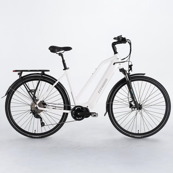 FitNord Ava 500 G2 Elektrisk sykkel, hvit 1