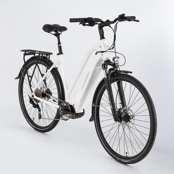 FitNord Ava 500 G2 Elektrisk sykkel, hvit 2