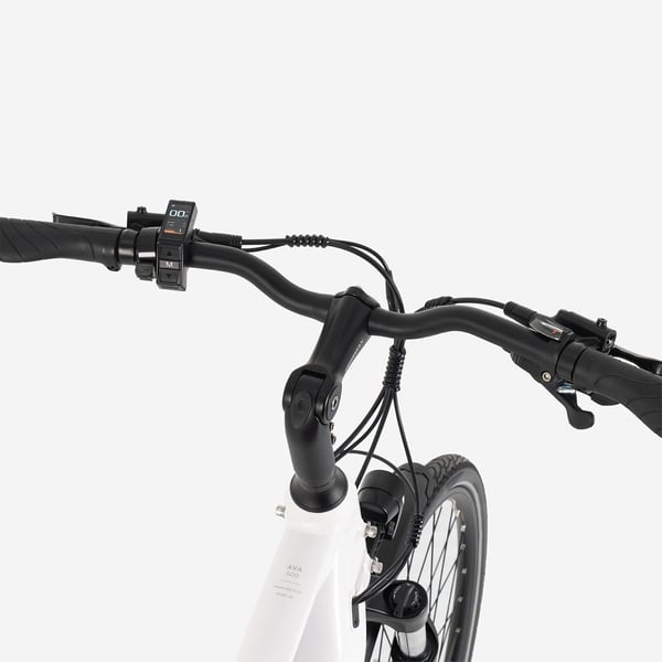 FitNord Ava 500 G2 Elektrisk sykkel, hvit 4