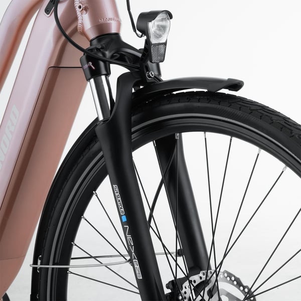 FitNord Ava 500 G2 Elsykkel, rosegull 7