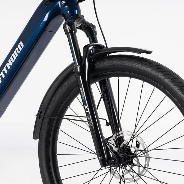 FitNord Ava 700FS NightSky Elsykkel, mørkeblå, ramme 48 cm, dekk 27,5", batteri 720 Wh 3
