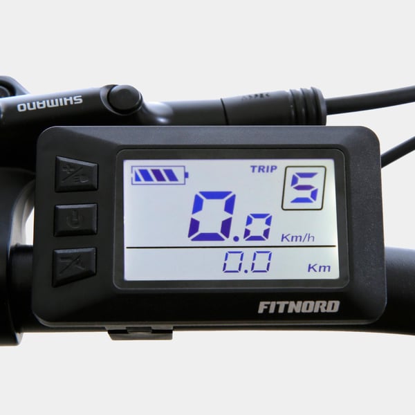 FitNord Ava 300 elsykkel, svart (720 Wh batteri/45 Nm) 7