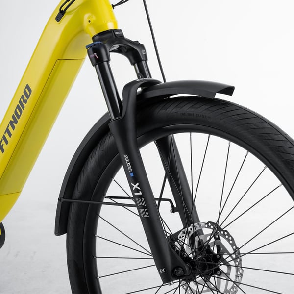 FitNord Ava 700FS Elsykkel, gul 12
