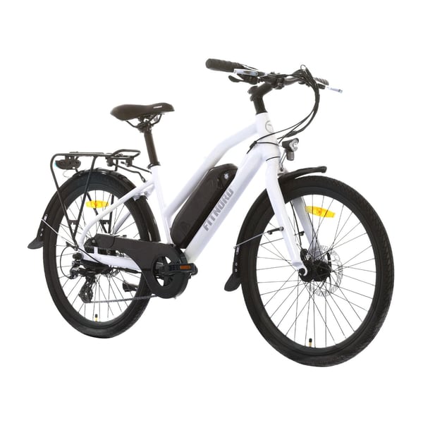 FitNord Ava Jr Elsykkel, hvit (360 Wh batteri) 3