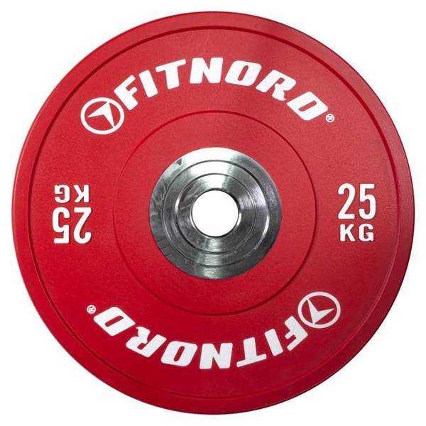FitNord Competition Bumper Vektskive 25 kg 1