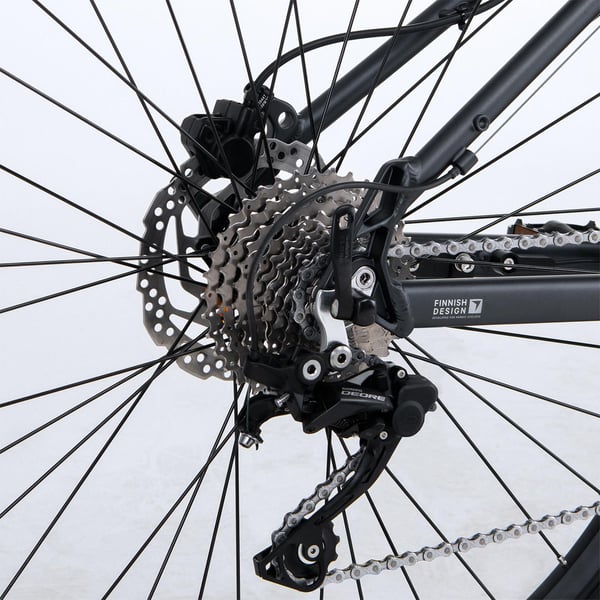 FitNord Ranger 500 Terrengelsykkel G2, svart 9