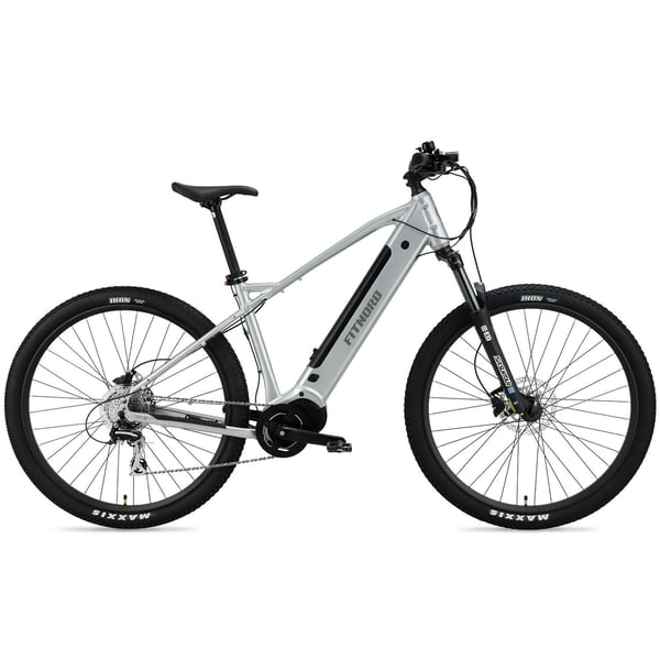 FitNord Ranger 500 Terrengelsykkel 2024, sølv (612Wh batteri/80 Nm) 1