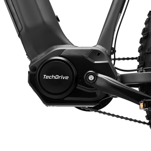 FitNord Rumble 1000 Elfatbike 2024, svart (856 Wh batteri/110 Nm) 11