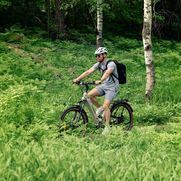 FitNord Venture 700FS DesertMax Elsykkel, matt sand, Ramme 48 cm, dekk 27,5", batteri 720 Wh 4