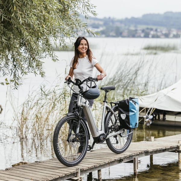 Flyer Gotour6 5.40 Elsykkel, Sølvgrå blank 4