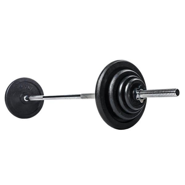 Stangstang 182 cm med skrulås, for 30 mm vektskiver, FitNord 3