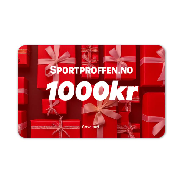 Sykkeltilbehør Gavekort 1000kr 1