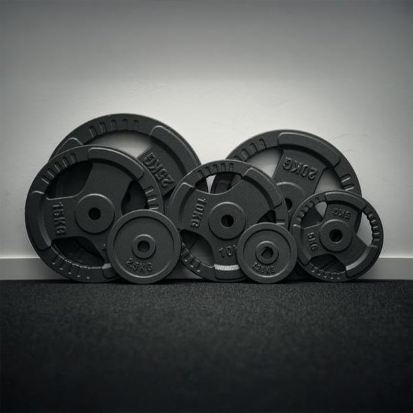FitNord Vektplate 30 mm, Støpejern 5 kg 5