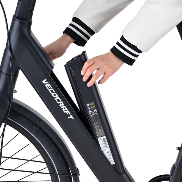 Vecocraft LUNA 2.0 Elsykkel 360 Wh, svart 4