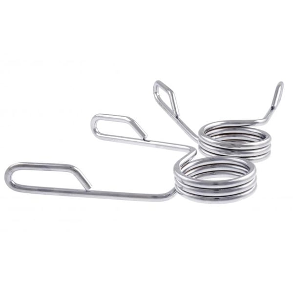 Vektskivelås med langt rett håndtak (par), for olympisk stang, FitNord