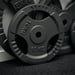 FitNord Vektskive med grep 30 mm, Støpejern 10 kg 3