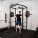 FitNord Power Rack 500 med øvre og nedre dragstasjon 2