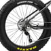 FitNord Rumble 1000 Elfatbike 2024, svart (856 Wh batteri/110 Nm) 12