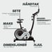 FitNord Cyclo 200 Trimsykkel 7