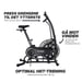 FitNord Invader 200 Airbike Luftmotstandssykkel 8
