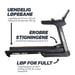 FitNord Sprint 300 G2 Tredemølle *SMØREFRI* 3