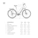 FitNord Ava 500 Elsykkel 2024, gull (612 Wh batteri/80 Nm) 12