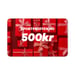 Gavekort 500 kr 1