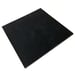 FitNord Gummiplate 1m x 1m x 20mm, svart 1